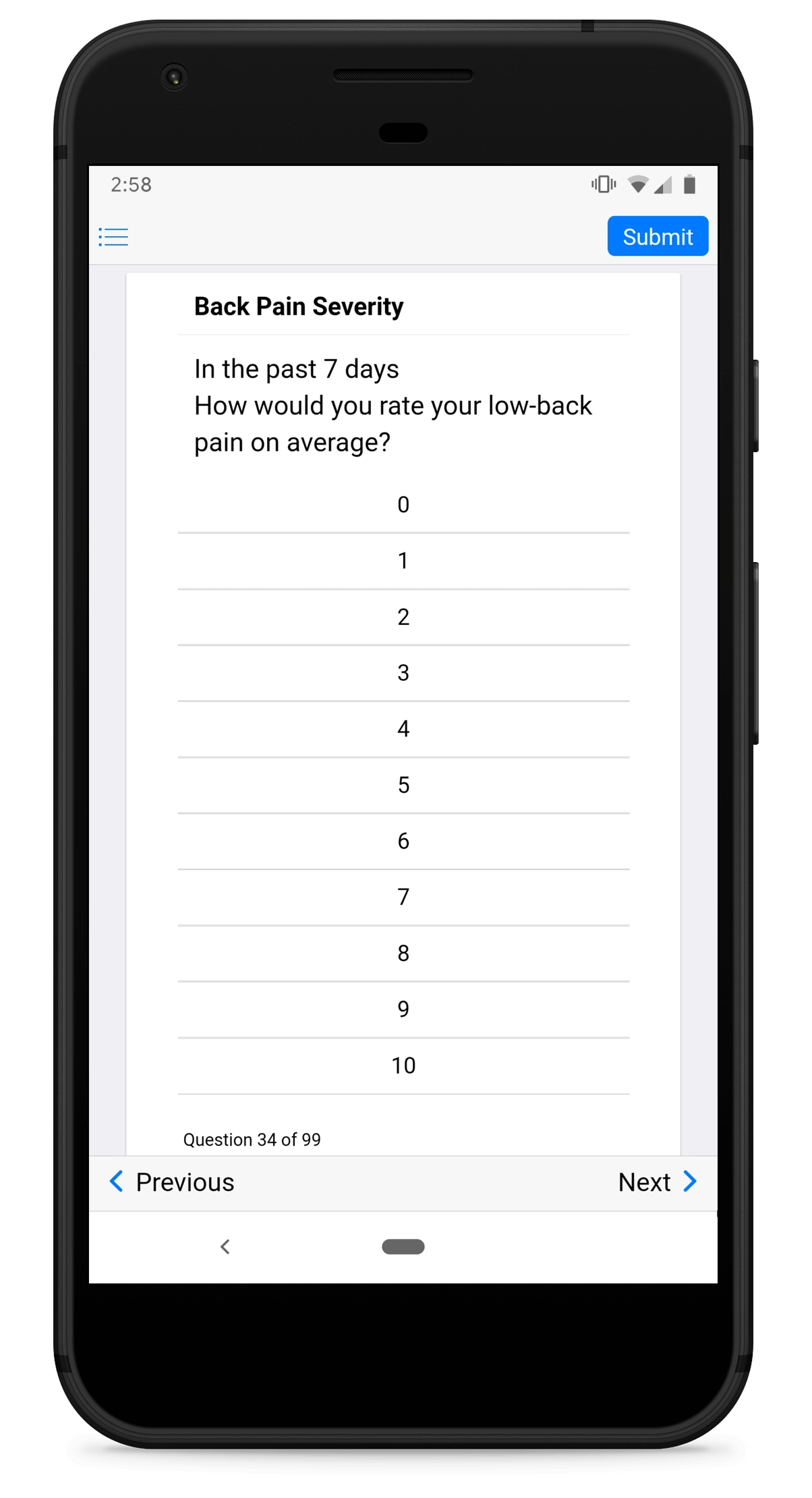 App Screen Example - Generated by mockuphone.com
